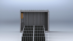 ApolloFlow- Mobile Solar Power Station by 8ft or 10ft Container - SC10GP-M-40K /  SC08GP-M-20K, with battery (optional)