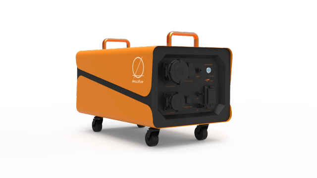 Portable Hybrid Power Station, MESG  5-5-02,  with CE certification (Single Phase AC Output 5kW & Battery 5kWh ), Substitution of Diesel Genset, Clean Power Anywhere!