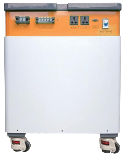 Installation-Free Solar Inverter & Battery Power Station - MESG 5-10-01, 5kW - 10kWh, Fast and Easy Solar Power for Homes and Small Businesses in Off-grid Application, Clean Power Anywhere!