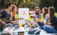 Outdoor DC-Couple Power Station  by Solar-Battery System