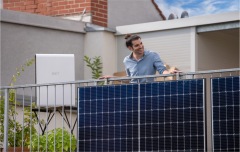 Outdoor DC-Couple Power Station  by Solar-Battery System