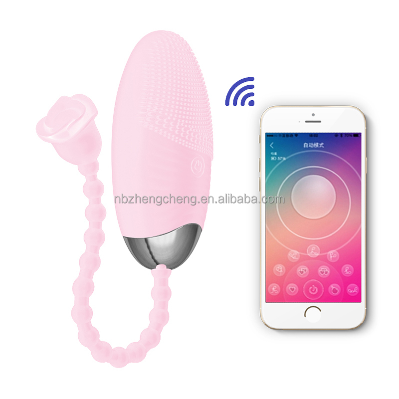 Silicone Phone App Remote Control Jump Egg Vibrator Wireless Vibrator For Women sex toys