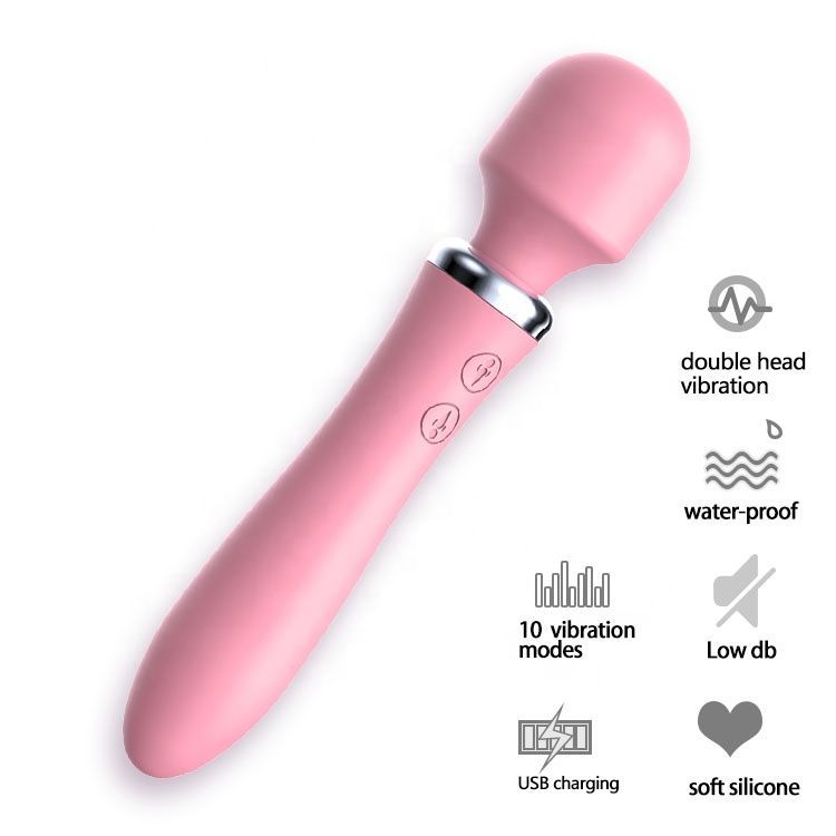 Hot Double Heads Dildo Vibrator juguetes sexuales vibromasseur vibradores para mujer vaginal Vibrator Sex Toys For Women