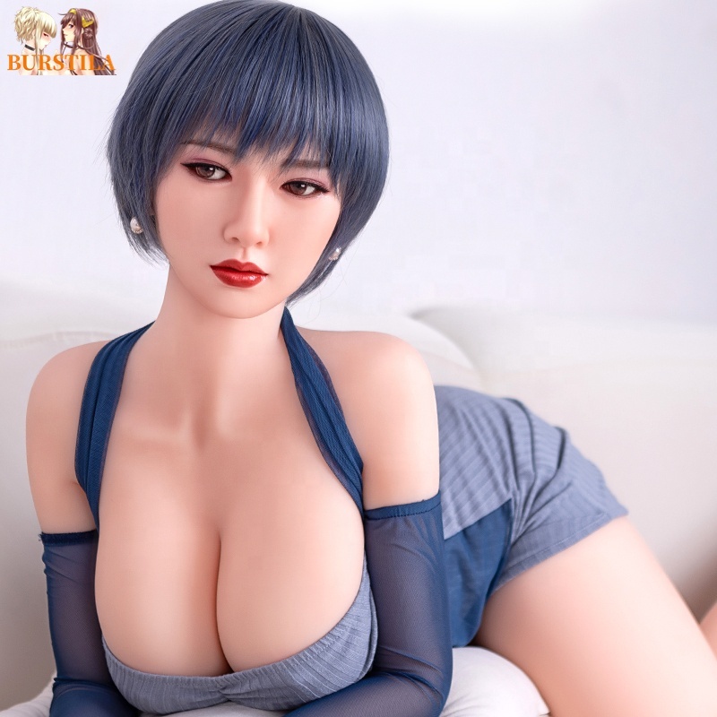 BURSTILA 2023 New 160cm Hot Japanese Women'S Head Tpe Silicone Metal Skeleton Sex Doll Popular For Men