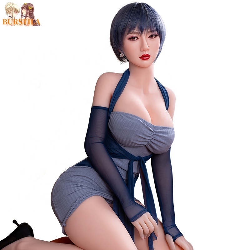 BURSTILA 2023 New 160cm Hot Japanese Women'S Head Tpe Silicone Metal Skeleton Sex Doll Popular For Men