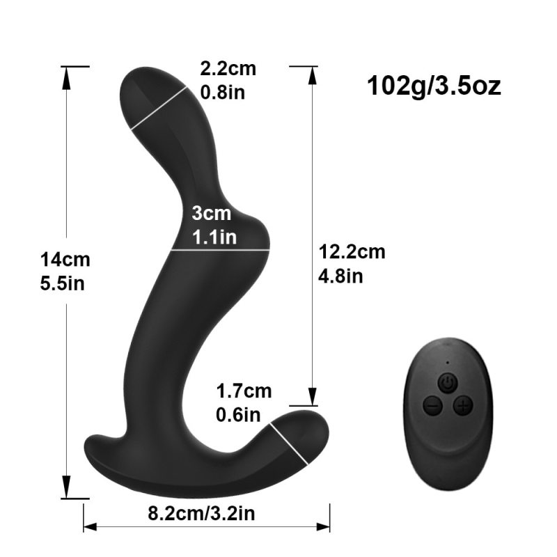 Wireless Anal Vibrators Dildo Beads Butt Plug Sex Toys for Men Gay 10 Modes Anal Prostate Massager Male Masturbators Adult Goods