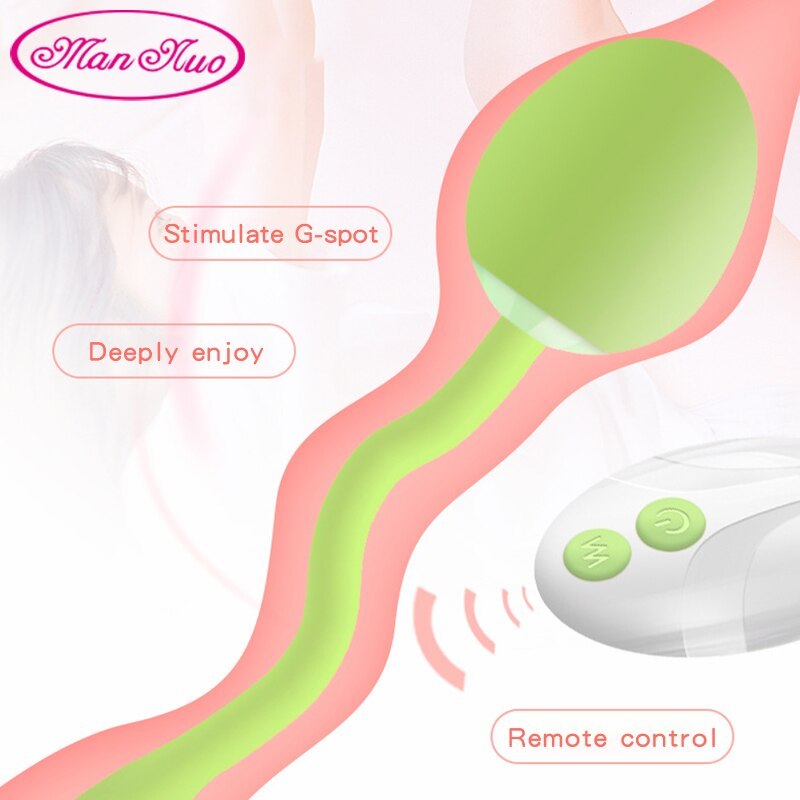 Sex Vibrator Kegel Balls Exerciser for Vaginal Tight Exercise Vibrating Eggs Wireless Remote Vibrator Adult Sex Toys For Women