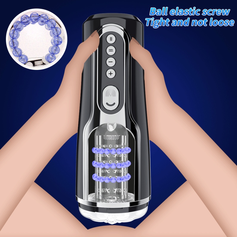 Automatic Male Masturbator Cup Telescopic Rotation Silicone Vagina Masturbation Sex Toys for Men 18 Adults sucking Mastubator