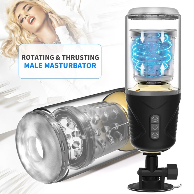 Realistic Powerful Auto Sucking Channel Pocket Pussy Automatic Male Masturbator Cup Ejaculation 18 Real Vagina Peni Toys for Men