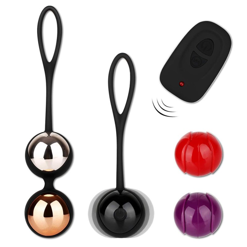 Kegel Balls Vibrator Vibrating Egg Shrink Pelvic Sex Toys for Women Wireless Remote Control Geisha Ball Vagina Tighten Massage