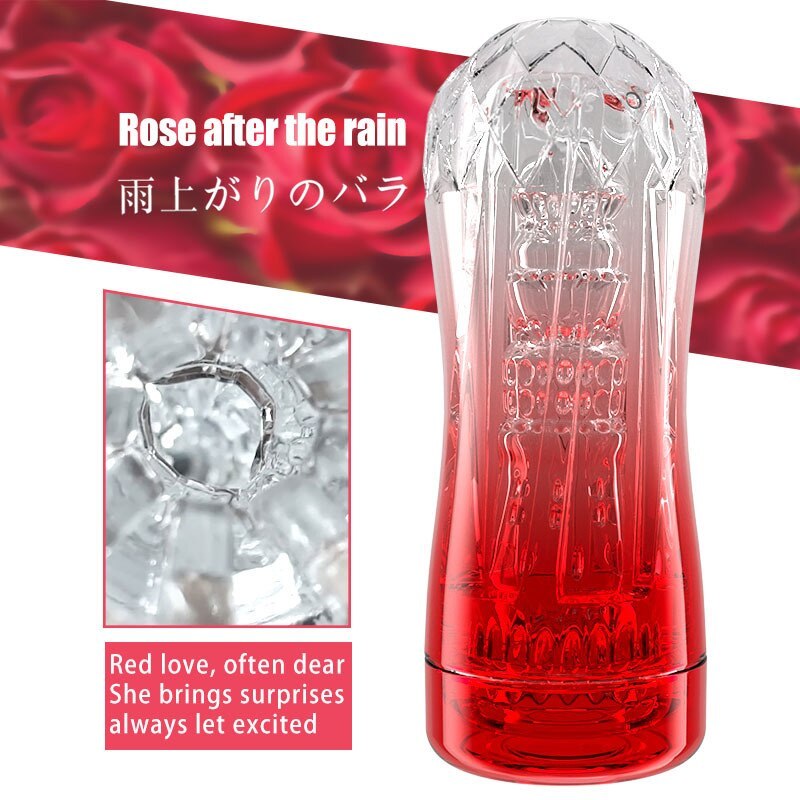 Male masturbator Aircraft Cup vacuum Breathable Adult Products Inverted mold Transparent Vagina Adult Endurance Exercise Sex