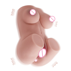XISE 3 in 1 Realistic Pocket Pussy Lifelike Love Doll  with 7 vibration modes sex toy for men masturbator