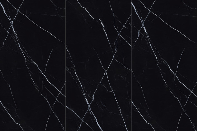 Black Marquina - Matte Black Marquina Sintered Stone 9mm