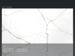 Calacatta Bellezza Gold Quartz Countertop Jumbo Slab 139"x79"