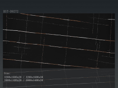 Black Gold Artificial Quartz Stone Jumbo Slab 139"x79"