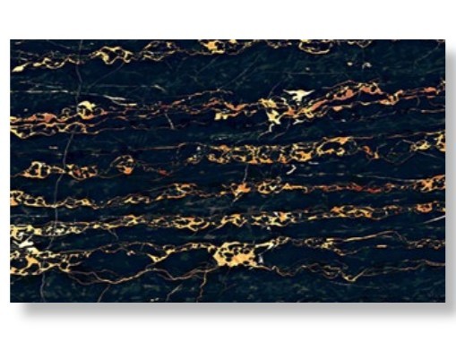 Italian Black Goldilocks - Ultra Thin Marble Flexible Panel