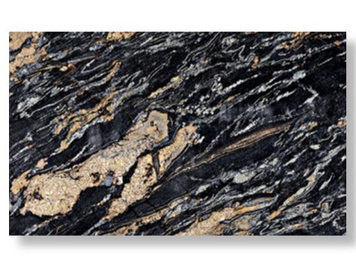 Thunder Black - Thin Marble Slab For Hotel Decoration