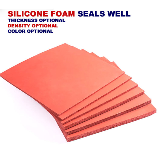 silicone rubber foam sheet