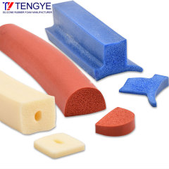 Silicone foam strip