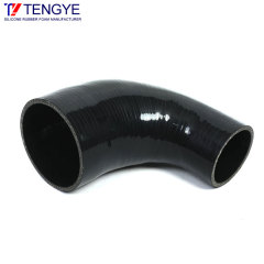 degree variable diameter silicone tube