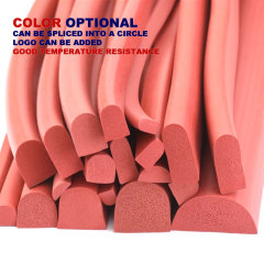 Silicone foam seal strip