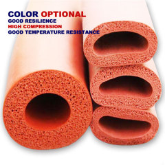Silicone foam tube