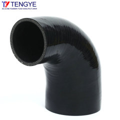 degree variable diameter silicone tube
