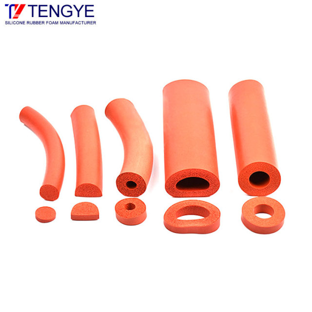 Silicone foam tube