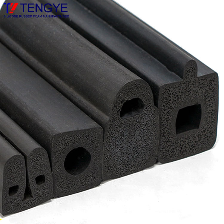 Rubber foam strip