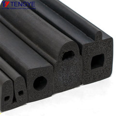 Rubber foam strip