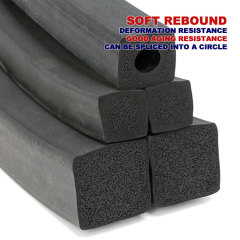 Rubber foam strip