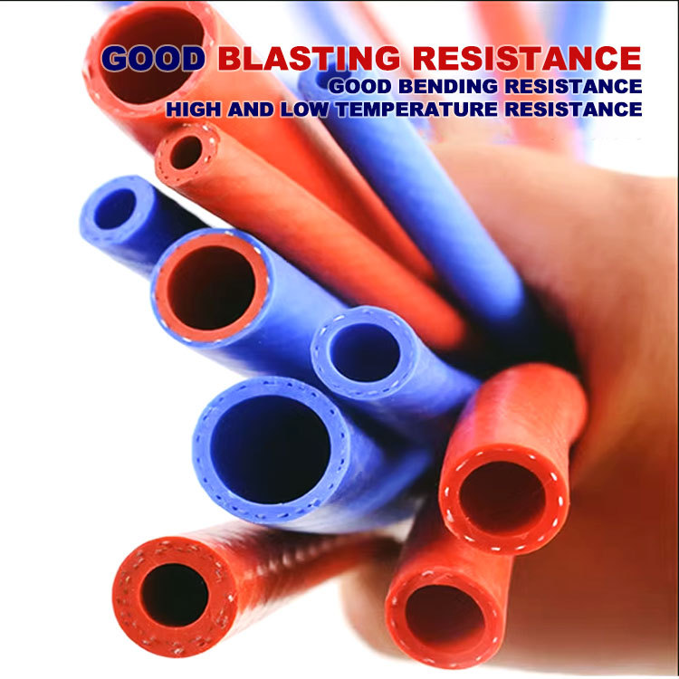 Braided silicone tube