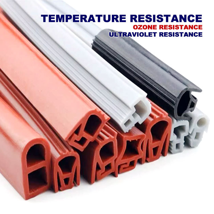 Silicone seal strip