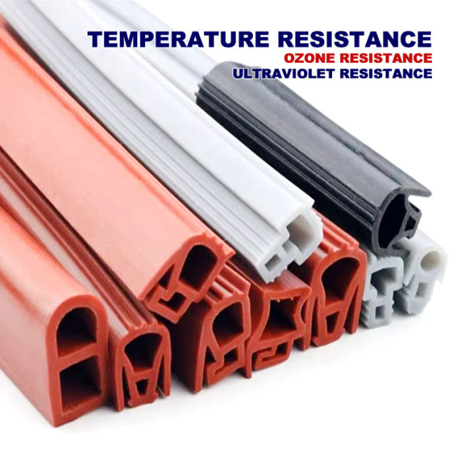 Silicone seal strip