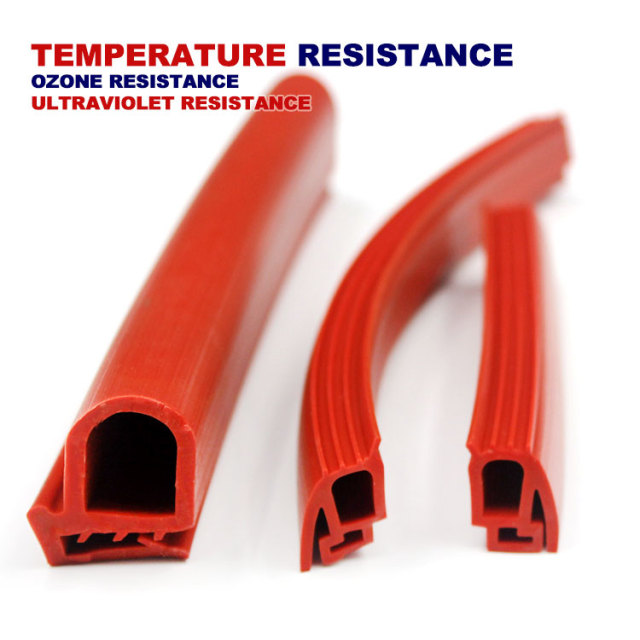 High temperature resistant silicone strip
