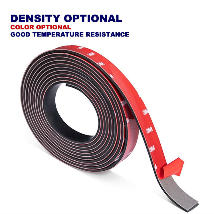 Back-adhesive sealing strip