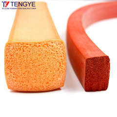Foam silicone strip