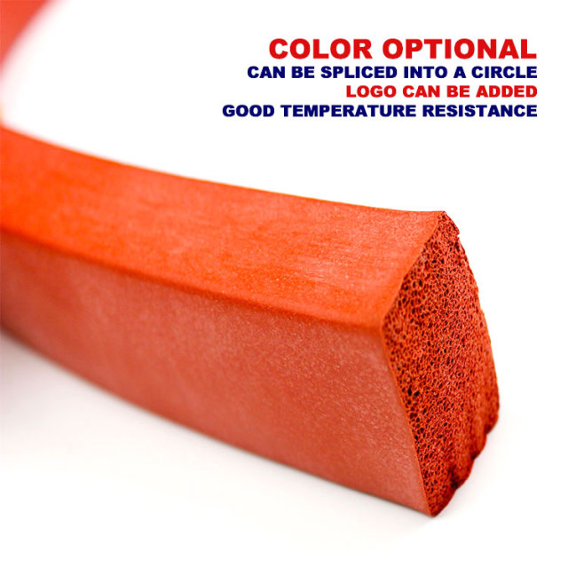 Foam silicone strip