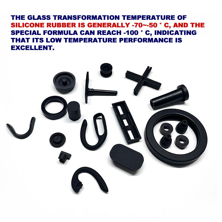 Silicone rubber parts