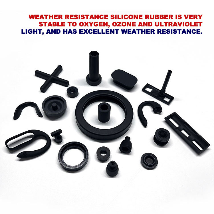 Silicone rubber parts