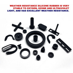 Silicone rubber parts