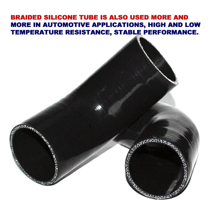 45 degree silicone bend