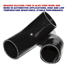 45 degree silicone bend