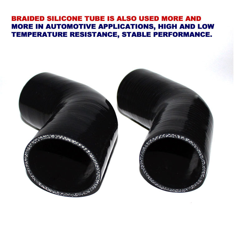 45 degree silicone bend