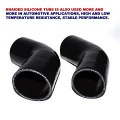 45 degree silicone bend