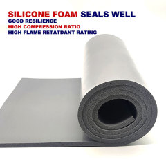 Smooth silicone foam board