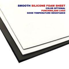 Smooth silicone foam board