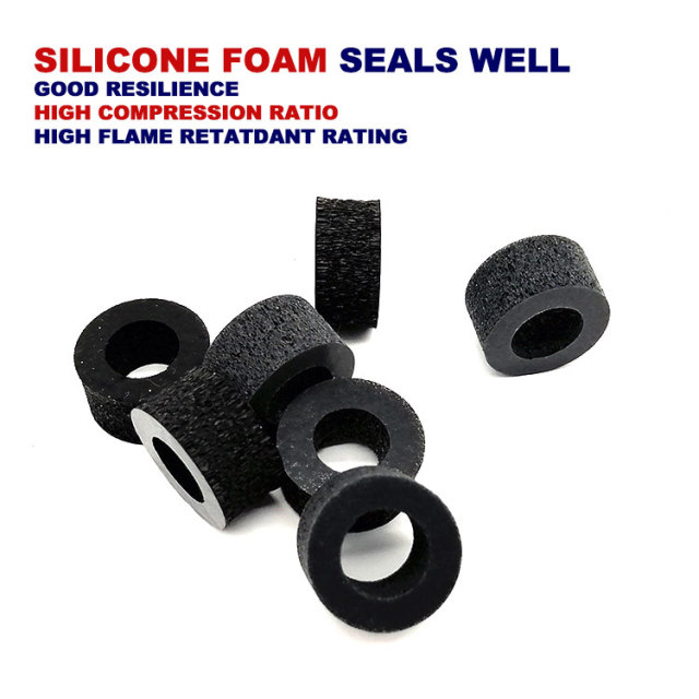Silicone foam sheet