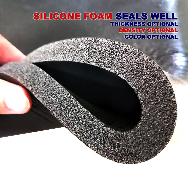 Silicone foam sheet
