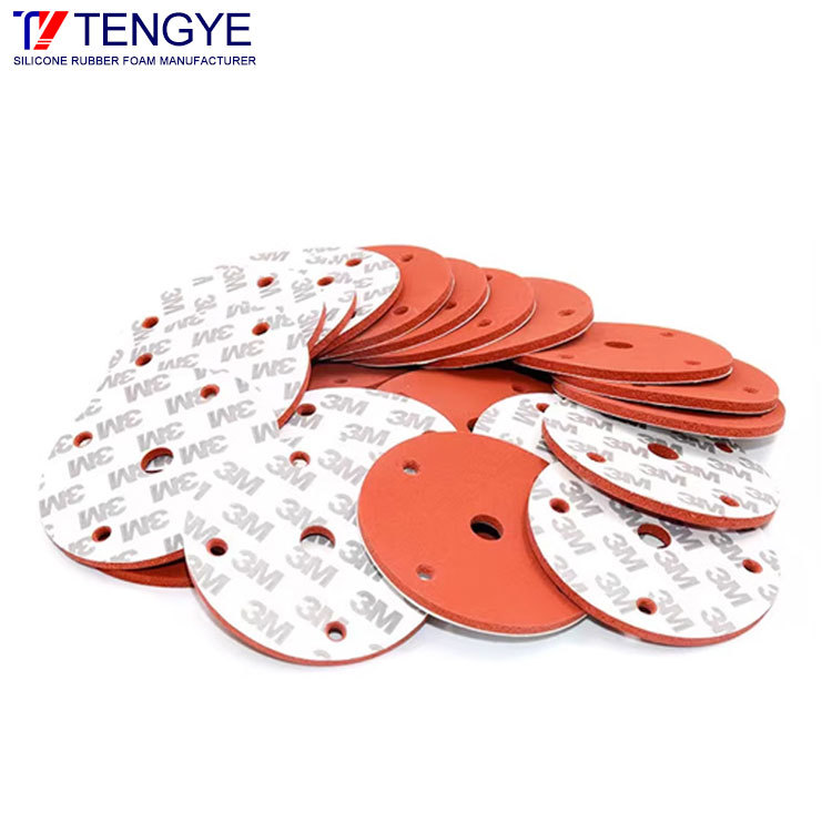 Silicone foam gasket